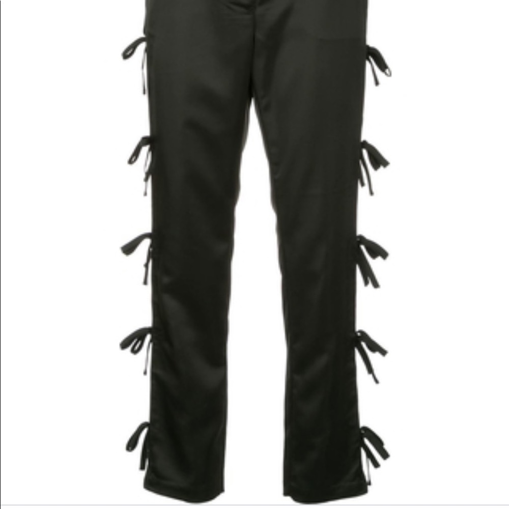 Self Portrait taffeta bow trousers - Picture 3 of 4